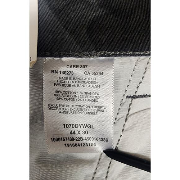 Wrangler Mens Multi-Green Camouflage Cargo Pockets Pants Size 44x 30 - Picture 6 of 9